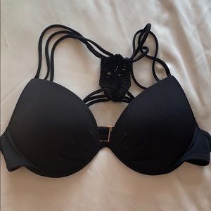 Victoria’s Secret Black Bikini Top - NEW